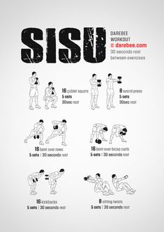 a poster with instructions on how to do the sisu squats for beginners