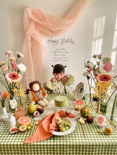 Tea Time Decor, Happy Themed Birthday Party, Spring Baby Birthday Ideas, Cute First Birthday Ideas, Birthday Party 3 Girl, March Birthday Theme, 1st Birthday Diy Decorations, Cottage Birthday Party Ideas, Garden Birthday Theme