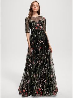 JJ's House Beading Lace Floral Illusion Scoop Fall Spring Summer Winter A-line General Plus No Leg Slit Belt/Sash Back Zip Scoop Illusion Print & Floral Elegant Other Colors Height:5.8ft（176cm） Bust:32in（82cm）Waist:24in（61cm）Hips:35in（89cm） No Floor-Length Black Flo. #JJ's House #Beading #Lace #Floral #Illusion #Scoop #Fall #Spring #Summer #Winter #Aline #General #Plus #NoLegSlit #BeltSash #BackZip #Scoop #Illusion #Print&Floral #Elegant #OtherColors #No #FloorLength #Black #Flo Jersey Evening Dress, Floral Evening Dresses, Formal Wedding Guests, Lace Evening Dress, Floral Dress Formal, Tulle Evening Dress, Cheap Evening Dresses, Satin Evening Dresses, Evening Dress Floor Length