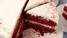 Enjoy Every Slice: Red Velvet Layer Cake with White Chocolate Cream Cheese Frosting! - NewsBreak