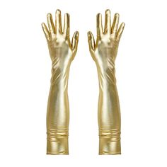 21” Over Elbow 80% Nylon, 20% Spandex Imported Pull On Closure Dry Clean Only Over The Elbow Length Long Gloves; Length: 20.5’’; Width: 3.5’’, Stretched Width: 5.9’’ One Size Fits Xs To M. The Opera Gloves' Palm Circumference: 6.7-7.5in, Middle Finger Length: 3.1in, Arm Circumference: 9.3-10.2in Fuax Leather Wet Look Material, Shiny Metalic Long Gloves, Stretchy, Easy To Clean And Hold Up Well A Sophisticated Clothing Accessory For Dress Or Sleeveless Tops. Also Uv Protection For Driving And Out Gloves For Wedding, Wet Look Dress, Costume Gloves, Costume Ball, Opera Gloves, Sophisticated Outfits, Wedding Costumes, Long Gloves, Dress Gloves