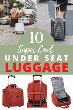 the top 10 super cool under seat luggage options for women and men in their 30's or 50's