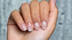 Nail Tips Inspiration. There are any references about Nail Tips Inspiration in here. you can look below. I hope this article about Nail Tips Inspiration can be useful for you. Please remember that this article is for reference purposes only. #nail #tips #inspiration Snowflake Nail Art, Winter Manicure, Holiday Nail Designs, Winter Nails Acrylic, Nail Colors Winter, Holiday Nail, French Nail Designs, Holiday Nail Art