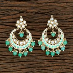 Height = 88 mm || Width = 65 mm Meenakari Design Indo Western Earring Gorgeous kundan, pearls, meenakari contemprory earrings, light weight Highest quality and craftsmanship, Ready to ship from Edison NJ USA Please contact us any questions Green Dangle Chandbalis With Latkans, Turquoise Kundan Chandbali Earrings, Turquoise Kundan Earrings For Festivals, Green Dangle Chandbalis For Festivals, Green Bohemian Chandbali Earrings, Festive Green Jhumkas For Pierced Ears, Green Temple Jewelry Earrings For Eid, Festive Green Jhumkas, Festive Kundan Turquoise Earrings