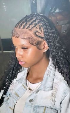 Unique Braids, Twisted Hair, Braided Hairstyles For Black Women Cornrows, Feed In Braids Hairstyles, Edges Hair, Box Braids Hairstyles For Black Women, Cute Braided Hairstyles, Braided Cornrow Hairstyles