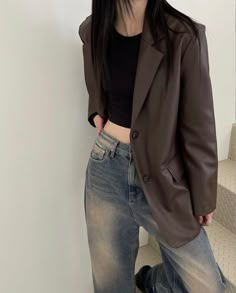 가을 패션, Looks Style, Casual Style Outfits, Looks Vintage, Dream Clothes, Grunge Outfits, Outfits Casuales, Daily Outfits, Look Fashion