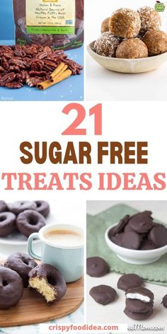 sugar free treats that are easy to make and delicious for the whole family, including donuts