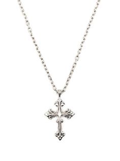 Coptic Cross Necklace, Emo Cross Necklace, Silver Necklaces Cross, Cross Necklace Png, Goth Cross Necklace, Kendrick Concert, Christ Necklace, Chain With Cross, Silver Cross Jewelry