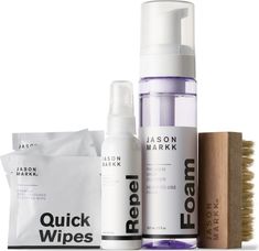 Jason Markk Shoe Care Kit | Nordstrom Jason Markk Shoe Cleaner, Shoe Care Kit, Jason Markk, Gift Guide For Him, Care Kit, Painting Leather, Clean Shoes, Foam Cleanser, Cleaning Kit