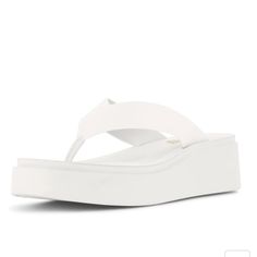 Meet Pippin, A Thong Platform Sandal. Featuring A Memory Foam Insole And A Soft Vegan Leather Upper, Pippin Will Provide All-Day Comfort For Your Feet. Pippin Has A Soft, Light And Flexible Outsole With A 2 Inch Platform Wedge. Beach Slip-on Synthetic Platform Slippers, Synthetic Slip-on Platform Slippers For Beach, Cheap Flat-heel Platform Slippers For Beach, Platform Slip-on Flip Flops For Beach, Medium Width Platform Slip-on Sandals, Thong Sandals, Platform Wedges, Platform Sandals, Memory Foam