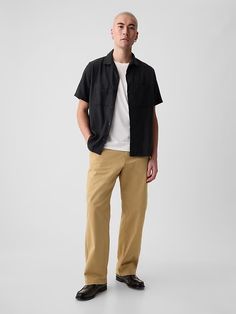 '90s Loose Khakis | Gap Classic Relaxed Fit Cargo Pants For Fall, Classic Relaxed Fit Cargo Pants, Everyday Cargo Pants With Straight Hem, Classic Relaxed Fit Cargo Pants For Everyday, Classic Relaxed Fit Straight Leg Cargo Pants, Relaxed Fit Cargo Pants With Straight Hem For Everyday, Classic Relaxed Fit Cargo Pants With Pockets, Classic Cargo Pants Relaxed Fit For Streetwear, Casual Relaxed Fit Cargo Pants With Hip Pockets