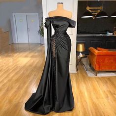 Black Dress Wedding, Mermaid Gown Prom, Evening Wear Dresses, Formal Wear Dresses, Pink Formal Dresses, Blue Dress Formal, Long Sleeve Gown, Formal Dresses Short, Ball Gowns Evening