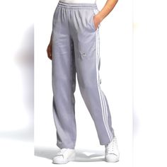 Brand New With Tags. Smoke And Pet Free Home Casual Lavender Wide Leg Bottoms, Casual Lavender Wide Leg Pants, Lavender Pants For Spring Loungewear, Spring Lavender Loungewear Pants, Spring Lavender Lounge Pants, Relaxed Fit Lavender Bottoms With Pockets, Adidas Loungewear Pants With Pockets, Casual Lavender Pants With Pockets, Casual Lavender Pants For Spring