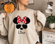 Custom Disney Family Vacation Sweatshirt, Mickey and Minnie Sweatshirt, Disney Trip Sweater, Disney Vacation Sweater, Disney Family Sweater Family Sweater, World Of Disney, Disney Family Vacation, Cute Stitch, Disney Family, Mickey And Minnie, Magical World, Disney Vacation, Disney Trip