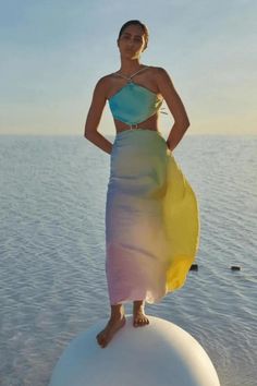 summer maxi dress Loose Belly, Baobab Collection, High Neck Maxi Dress, Johanna Ortiz, Strapless Maxi, Designer Swimwear, Fitted Dress, Summer Looks, Dress Collection