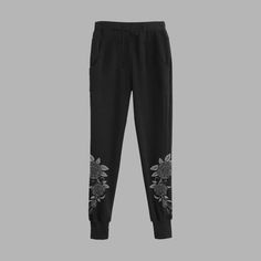 Part of the BLVCK03 Collection, the 'Blvck Roses Sweats' features a unique embroidered Roses pattern on the outside of both front legs.These sweatpants are perfect for a casual, laidback day. Made from luxurious 100% Terry Cotton, our sweatpants are well insulated and super soft to the touch, perfect for everyday wear. Fits regular size. Blvck Paris, Paris Shoes, Roses Pattern, Embroidered Roses, Black Sweatpants, Shades Of Black, Black Rose, Men's Collection, Quality Clothing