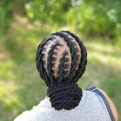 Kiko Hairstyle With Brazilian Wool, Kiko Hairstyle With Wool, Benny And Betty Hairstyle With Afro, Thread Hairstyles, Wool Braids, Natural Cornrow Hairstyles, Dreads Locks