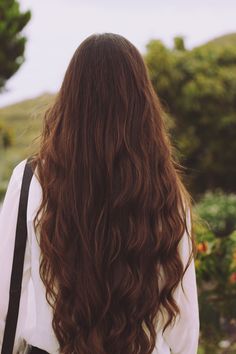 riverofbones: vintage ❂ Growing Long Hair Faster, Longer Hair Faster, Kitchen Ingredients, Long Brunette Hair, Twisted Hair, Long Brunette, Hair Shedding, Grow Long Hair