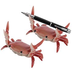 PRICES MAY VARY. Creative Design：The pen holder is designed to like weightlifting crab image,Which is so interesting Quality Material：The weightlifter crab pen holder is made of good material that is environmental,durable and resistant,you can use it for a long time Convenient to Use： You can use the crab to hold the pencils、bluetooth and othe small objects，And the crab pen holder is small and light,So you can put it in your pencil bag at any time without occupying space Wide Application：The uni Funny Crab, Cool Office Supplies, Storage Office, Desk Display, Pencil Holders, Pen Stand, Pen Storage, Desk Supplies, Stationery Storage