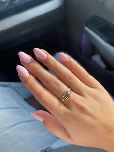 #BEAUTY, #RELATIONSHIPS #Fashion #Animals #Outfits #Winter Outfits #Animals Milky Pink Nails Oval, Pale Pink Oval Nails, Pink Plain Nails, Pastel Pink Nails Design, Milky Pink Nails Gel, Milky Rose Nails, Nails Milky Pink, Plain Pink Nails, Milky Pink Almond Nails