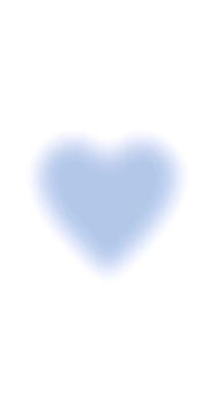 a blue heart shaped object is shown in the middle of a light blue background,