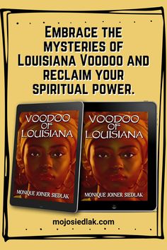 Embrace the mysteries of Louisiana Voodoo and reclaim your spiritual power. 🌀💀 
#VoodooWisdom #SpiritualJourney #VoodooTraditions
mojosiedlak.com/book/voodoo-of-louisiana Spiritual Power, Spiritual Journey