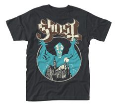 Opus Eponymous, Ghost Banda, Quick Costumes, Ghost Tshirt, Ghost Band, Ghost Shirt, Band Shirts, Black Tee, Sleeve Styles