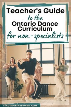 the teacher's guide to the ontario dance curriculum for non - specialists cover image