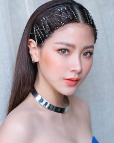 Thai Makeup, Petty Girl, Formal Makeup, Bride Hair Accessories