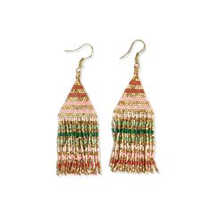 in stock Summer Festive Beaded Dangle Earrings, Festive Summer Beaded Dangle Earrings, Summer Festive Jewelry With Dangling Beads, Colorful Beads Jewelry For Summer Festivals, Summer Festive Jewelry With Colorful Beads, Beaded Fringe Earrings, Shimmer Shine, Beauty Box Subscriptions, Fall Jewelry