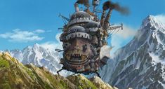 the cover for howl's moving castle