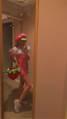 Strawberry Shortcake Costume, Rock A, Sweet Taste, Strawberry Shortcake, 5 Ways, The Sweet, Mirror, Halloween