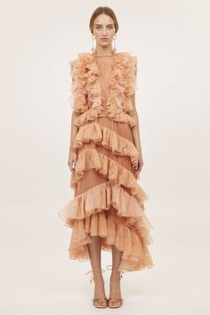 Apolline Dress - thegreatputonmvApolline DressApolline DressApolline DressDressUlla JohnsonthegreatputonmvSP230112Apolline DressRose Quartz250598428 Skirt Shorts Outfit, Ruffle Fabric, Formal Style, Ulla Johnson, Put On, Runway Fashion, Short Outfits, Rose Quartz, High Fashion