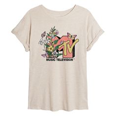 You will love the fun and comfortable style of this Juniors' MTV Botanical Art Flowy Tee. You will love the fun and comfortable style of this Juniors' MTV Botanical Art Flowy Tee. FEATURES Short sleevesFABRIC & CARE Cotton, polyester Machine wash Imported Size: Large. Color: Beig/Khaki. Gender: female. Age Group: kids. Pattern: Graphic. Spring Cartoon Print Relaxed Fit T-shirt, Cute Graphic Design T-shirt For Spring, Cute Graphic Design Tops For Spring, Spring Cotton Top With Graphic Design, Kids Pattern, Comfortable Style, Pattern Graphic, Botanical Art, Comfortable Fashion