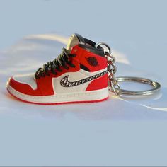 Brand New! Nike Shoe Keychain (1) Will Ship Same Day! Colors: White/Red/Black Nike Lanyard, Shoe Keychain, Dior Boutique, Nike Air Jordan Shoes, Nike Shoe, Purple Nikes, Nike Gold, Nike Id, Nike Accessories