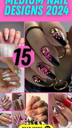 Fabulous Nails Designs, Hot Nails Trends 2024, New Nail Art Designs Trends, Nails Summer 2024 Trends, New Trendy Nail Art Designs, Hot Nails Trends, Medium Nail Designs, Fall Leaf Nail Designs, Leaf Nail Designs