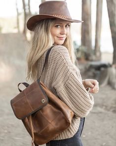 The American Outback Crusher Leather Hat, much like its Aussie Outback counterpart, is virtually indestructible. Crush it, pack it, or wear it! Perfect for protecting you from sun and rain while hiking and backpacking in the mountains, relaxing on your favorite beach, exploring on horseback, or chilling on your favorite patio - drink in hand! Rugged Brown Travel Hat, Rugged Brown Hat For Travel, Adjustable Leather Hat For Fall, Adjustable Leather Fall Hats, Leather Hats For Travel In Fall, Adjustable Brown Hat For Everyday Use, Rustic Leather Hat For Fall, Leather Travel Hat For Fall, Brown Leather Travel Hat