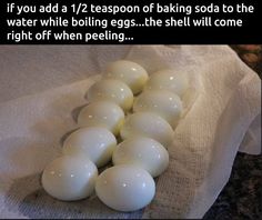 some white eggs sitting on top of a towel with the caption, did you know if you add a 12?