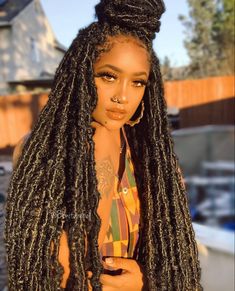 Large Faux Locs, Box Dreads, Wig Sale, Long Hair Wedding Styles, Goddess Locs, Braided Hairstyles For Black Women