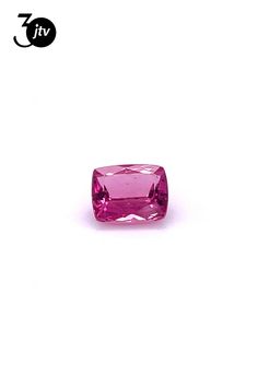 a pink diamond on a white background