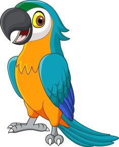 a colorful parrot sitting on the ground with its beak open and eyes wide open, it is