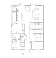 the floor plan for a two bedroom apartment