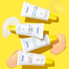 ☀️Unseen Sunscreen SPF 40 - a 100% clear formula with a natural finish 💛Mineral Sheerscreen SPF 30 - Mineral sister to Unseen with a lightweight, smooth finish 🌼Mattescreen SPF 40 - Pore-filling and provides shine control with a matte finish ⭐Glowscreen SPF 40 - Pearlescent, dewy tint with a glowing finish Unseen Sunscreen Spf 40, Unseen Sunscreen, Healthy Face, Skincare Benefits, Chemical Sunscreen, Aloe Leaf, Skin Prep, Face Lotion, Mineral Sunscreen