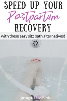 a person in a bath tub with the words speed up your restaraunt recovery