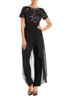 Bandeau Jumpsuit, Embellished Jumpsuit, Ruffle Jumpsuit, One Shoulder Jumpsuit, Sequin Jumpsuit, Chiffon Overlay, Jumpsuit Online, Womens Capris, Long Jumpsuits