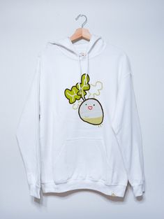 RADISH HOODIE It's radish season! AVAILABLE SIZES SMALL MEDIUM LARGE X-LARGE 2XL CARE INSTRUCTIONS Washing the hoodie inside out in cold water is recommended for longer lasting color :)* original ohmonah design - SPRING 2020 * Neat Clothes, Pretty Outfits, Inside Out