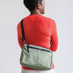 Take on the world with this effortless crossbody, willing and able to carry the items needed to get you through your day. Nylon Crossbody Shoulder Bag With Removable Pouch, Nylon Crossbody Shoulder Bag With Zipper, Multicolor Nylon Crossbody Shoulder Bag, Nylon Anti-theft Crossbody Bag, Casual Nylon Shoulder Bag With Anti-theft Pocket, Favorite Purse, Perfect Purse, Everyday Accessories, Leather Zipper