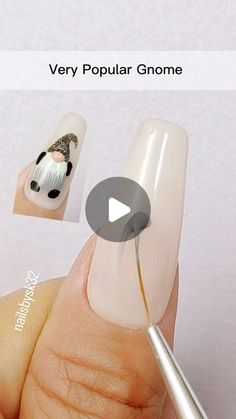 Nailsbysk on Instagram: "Gnome nail design" Gnome Nails Art, Gnome Nails, Nails Christmas, Fall Nails, Style Mistakes, Christmas Nails, Nail Design, Nail Ideas, Nail Colors