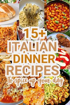 the top 15 italian dinner recipes for one person to enjoy in their day or night