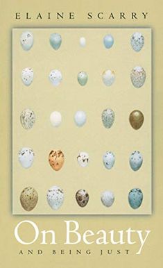 a book cover with an image of eggs on the front and bottom, in white